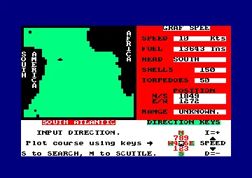 Admiral Graf Spee (S) (1984) screen shot game playing